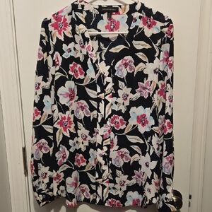 Banana Republic Multicolor Floral Top
